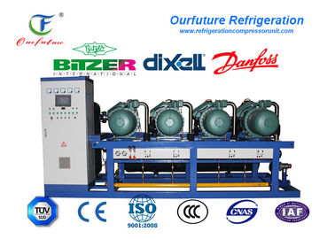 Unità di condensazione commerciali di refrigerazione della cella frigorifera dell'unità di verdure del compressore