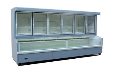 R404A combinato ha refrigerato il congelatore dell'esposizione del gelato degli armadietti di esposizione dell'alimento