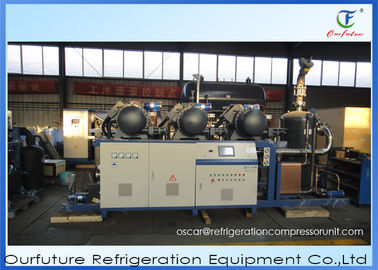 Unità di condensazione di refrigerazione fresca dell'acqua dell'unità del compressore di refrigerazione della vite