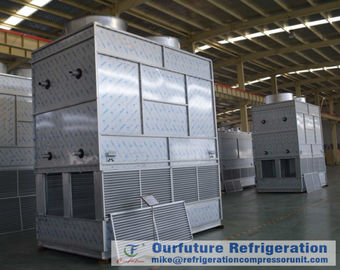 Tipo condensatore evaporativo di Downstreaming per il sistema di refrigerazione di conservazione frigorifera