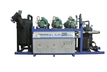 Unità del compressore di refrigerazione con il compressore di Bitzer per il congelatore ad aria compressa del pollame, refrigerante R404a