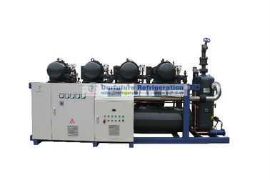 Unità del compressore a vite con controllo dello SpA e compressore di Bitzer CSH per il magazzino frigorifero di R407C 2℃