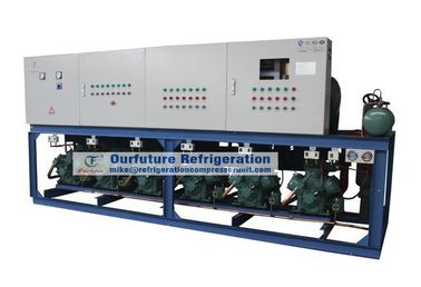 Scaffale del compressore per conservazione frigorifera di temperatura di altezza con i compressori a pistoni, R404a